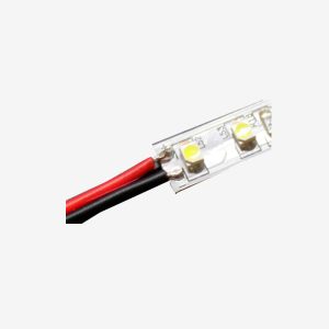 Montage af strømledning til LED Bånd Enkelt Farve